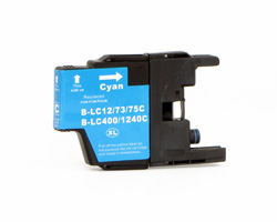 Brother LC-1220C LC-1240C inktcartridge cyaan (Compatible)