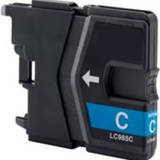 Brother LC-985C inktcartridge cyaan (Compatible)