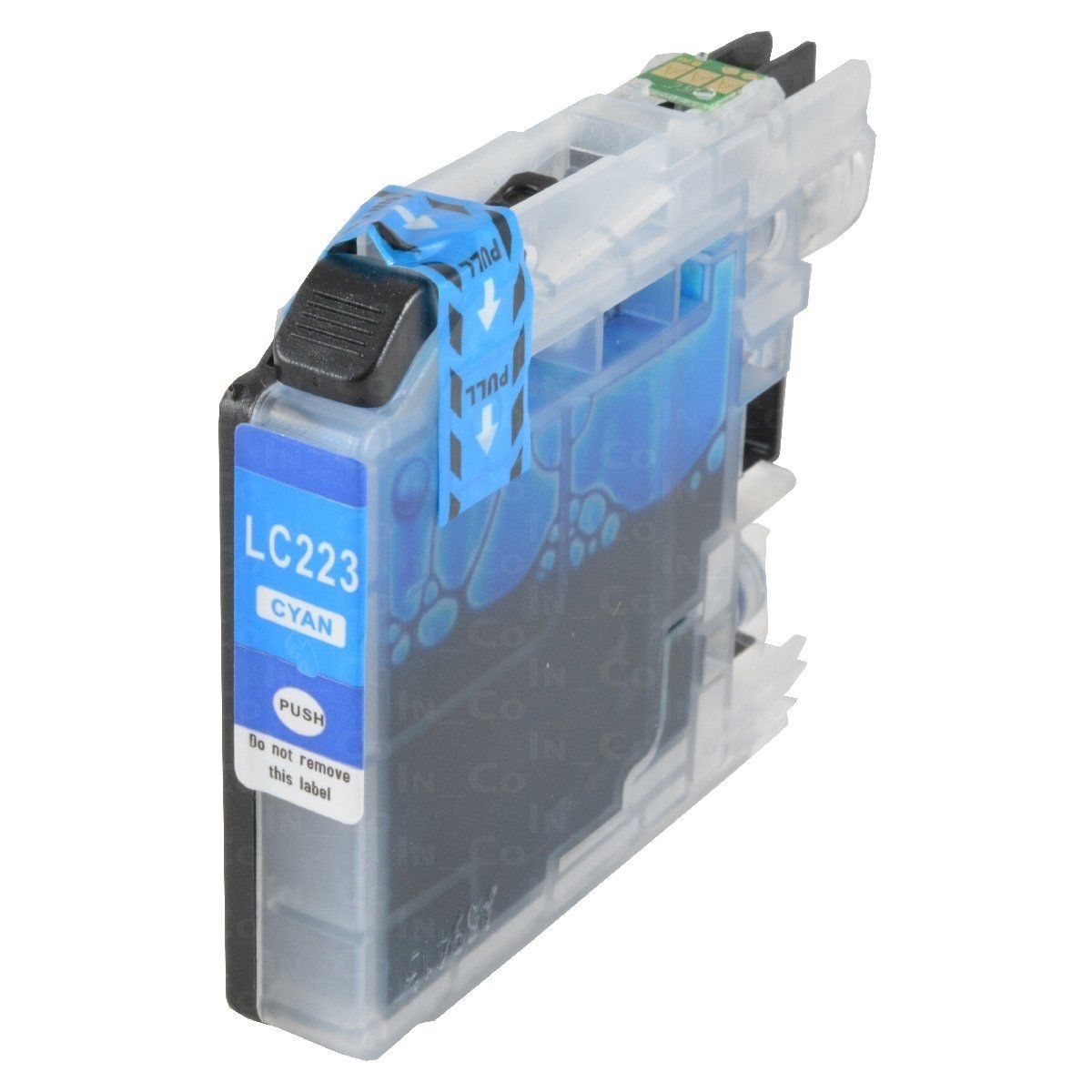 Brother LC-223C inktcartridge blauw (compatible)