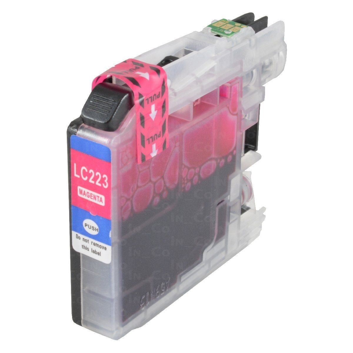 Brother LC-223M inktcartridge rood (compatible)