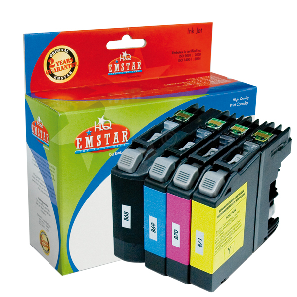 Brother LC-123 multipack 4 kleuren (Compatible) - Click Image to Close