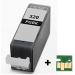 Canon PGI-520PGBK zwart met chip (Compatible)