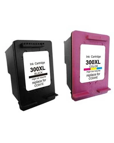 HP 300XL (CC641EE) cartridge zwart (Compatible) - Click Image to Close