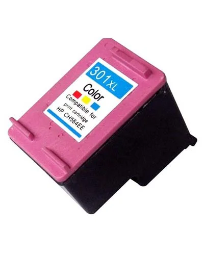 HP 301XL (CH564EE) inktcartridge kleur (compatible) - Click Image to Close