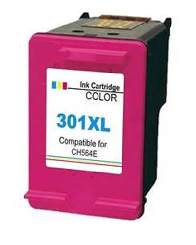 HP 301XL (CH564EE) inktcartridge kleur (compatible) - Click Image to Close