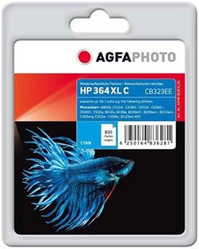 HP 364XL (CB323EE) cartridge blauw (compatible)