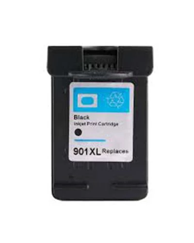 HP 901XL (CC654AE) cartridge zwart (Compatible)