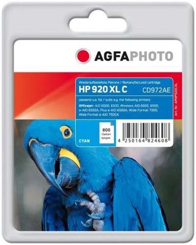 HP 920XL (CD972AE) cartridge blauw (Compatible) - Click Image to Close