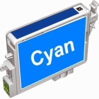 Epson T0712 cartridge cyaan (Compatible)